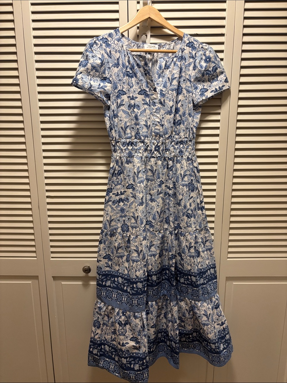 Tahari Cotton Maxi Dress